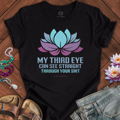 My Third Eye Tee Int. Black Heather