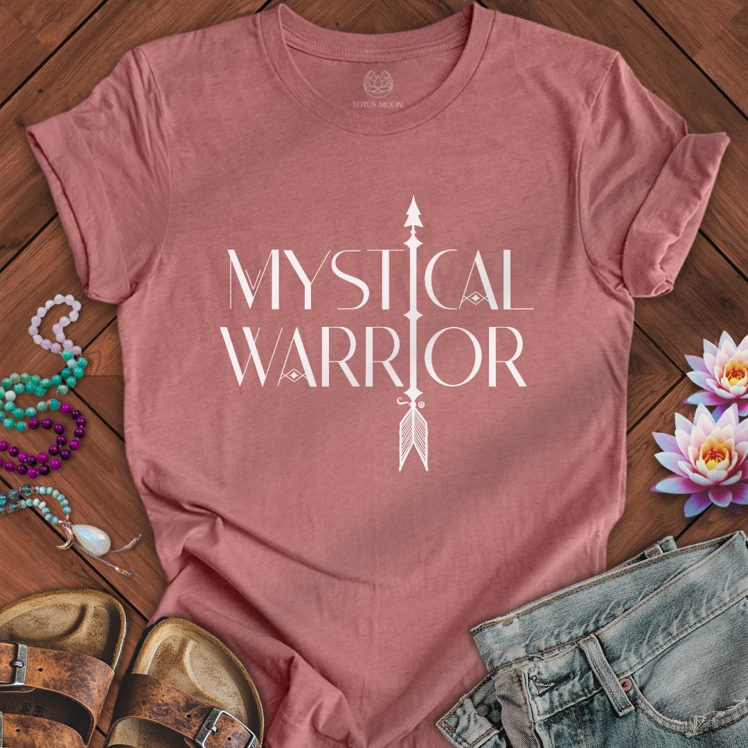 Mystical Warrior Tee Heather Mauve