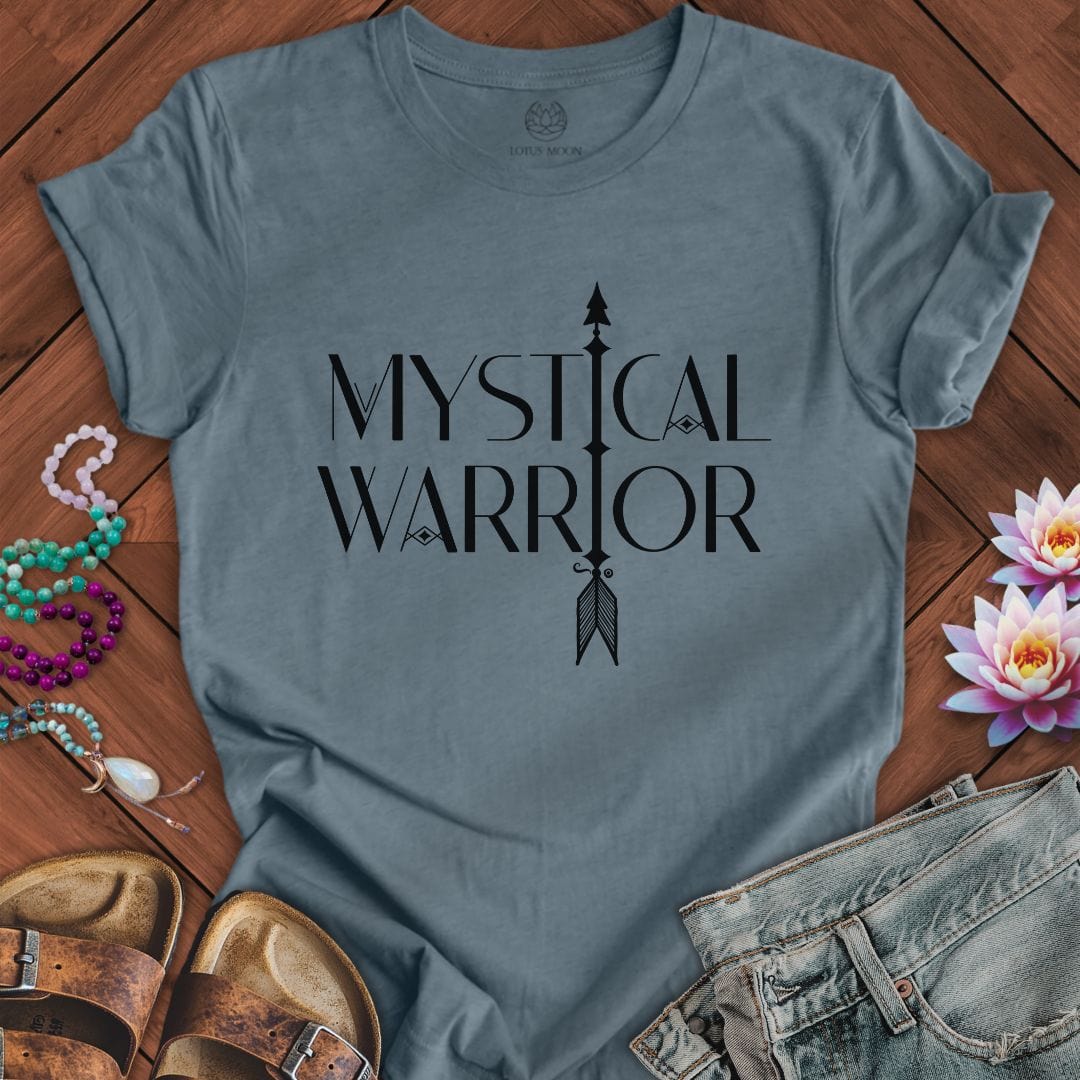 Mystical Warrior Tee Heather Slate