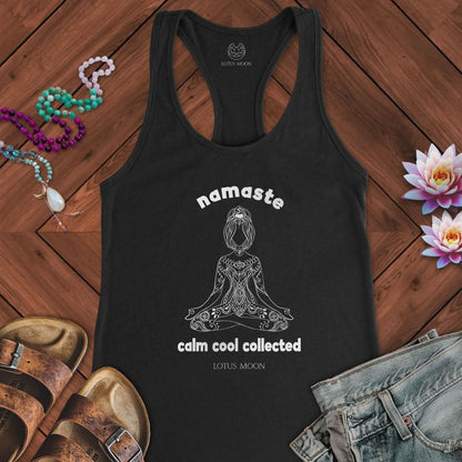 Namaste Calm Tank Solid Black