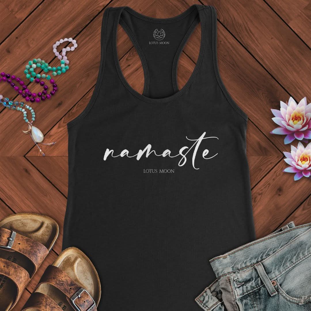 Namaste Tank Solid Black