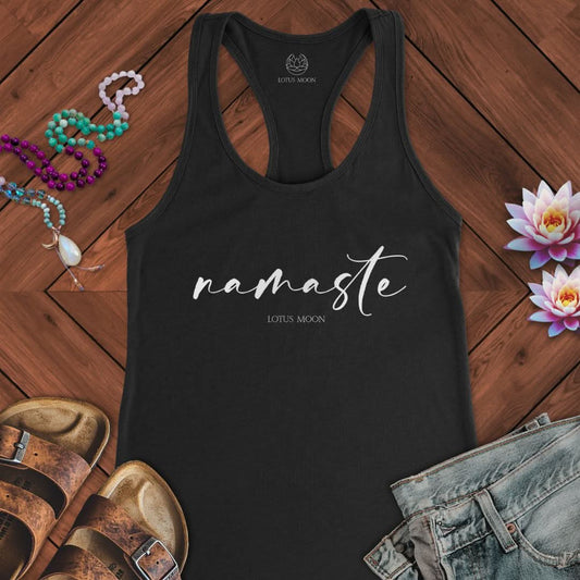 Namaste Tank Solid Black