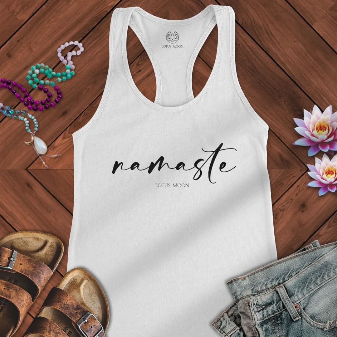 Namaste Tank Solid White