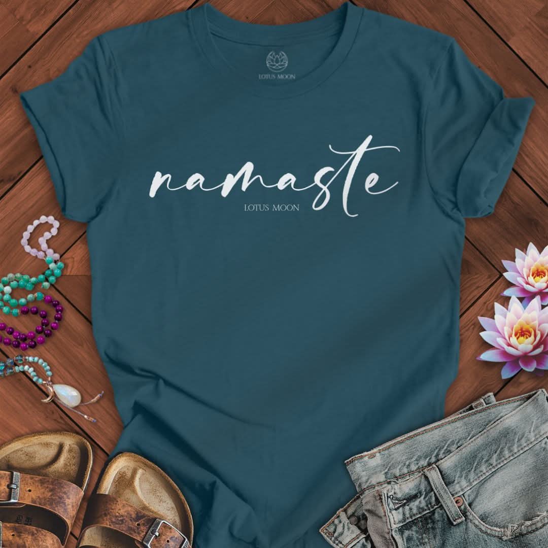 Namaste Tee Deep Teal