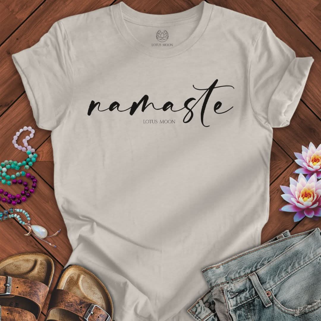 Namaste Tee Heather Dust