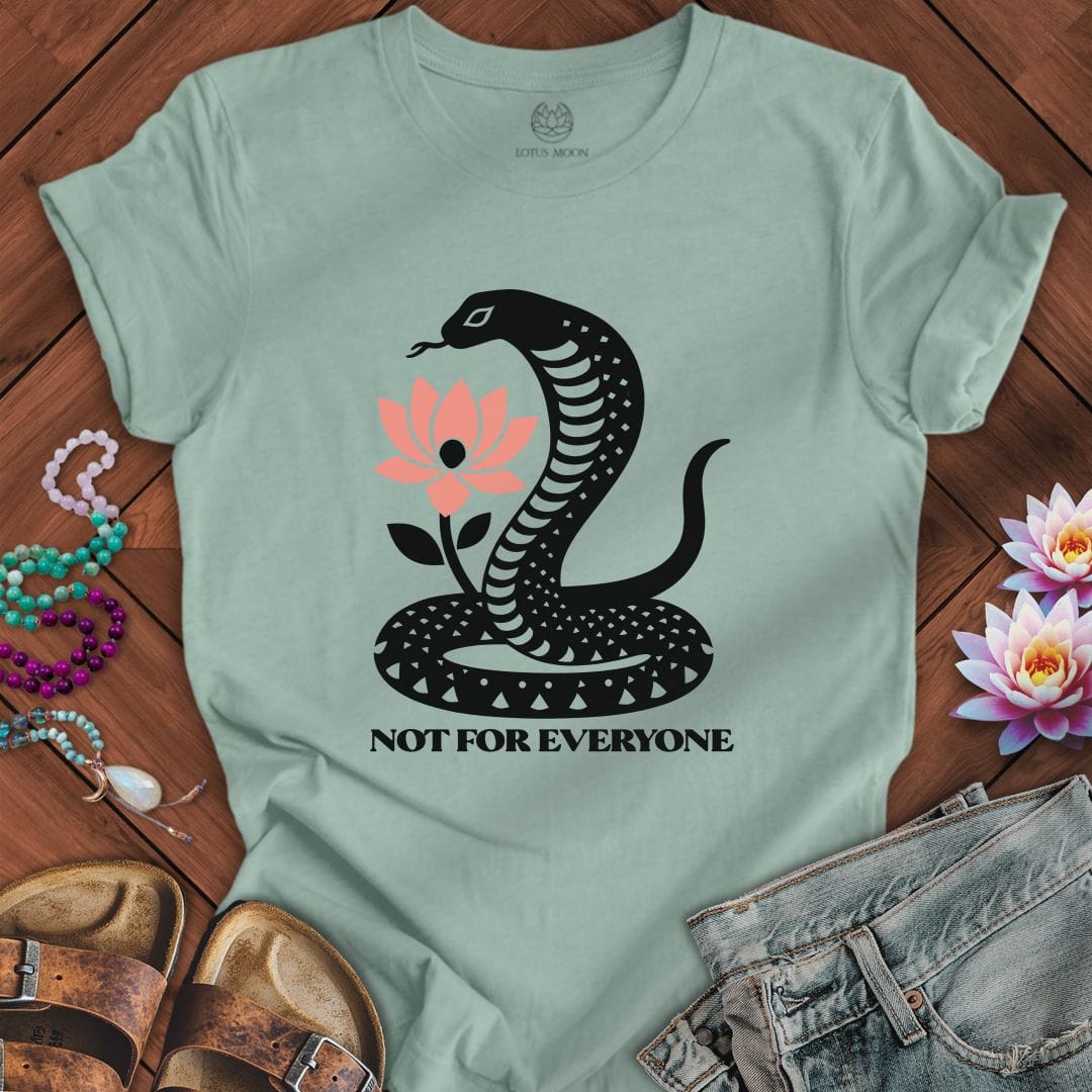 Not For Everyone Tee Dusty Blue