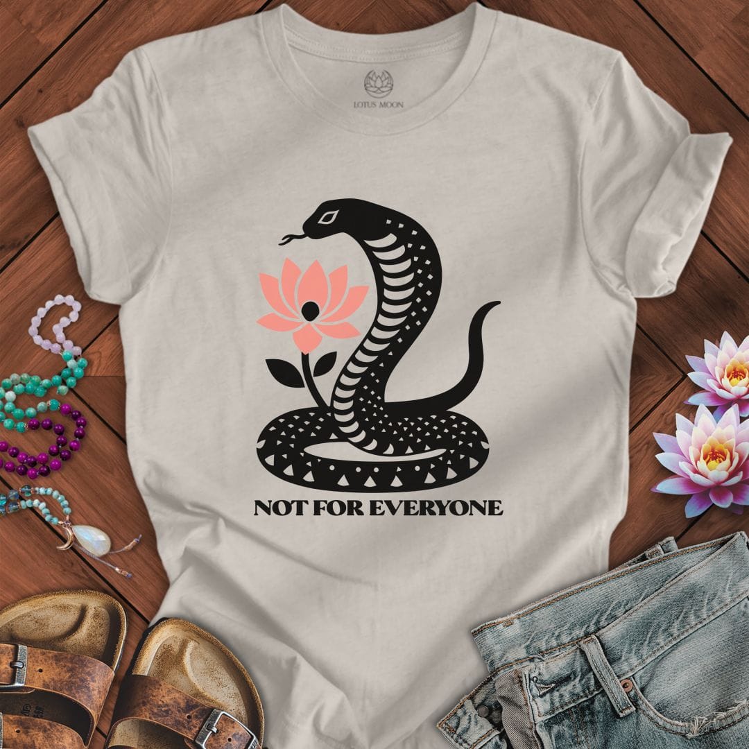 Not For Everyone Tee Heather Dust