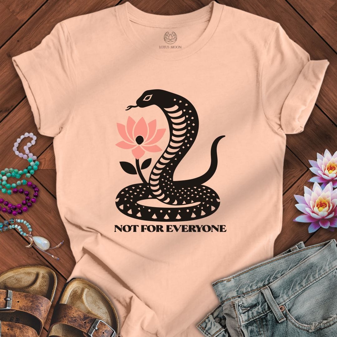 Not For Everyone Tee Peach