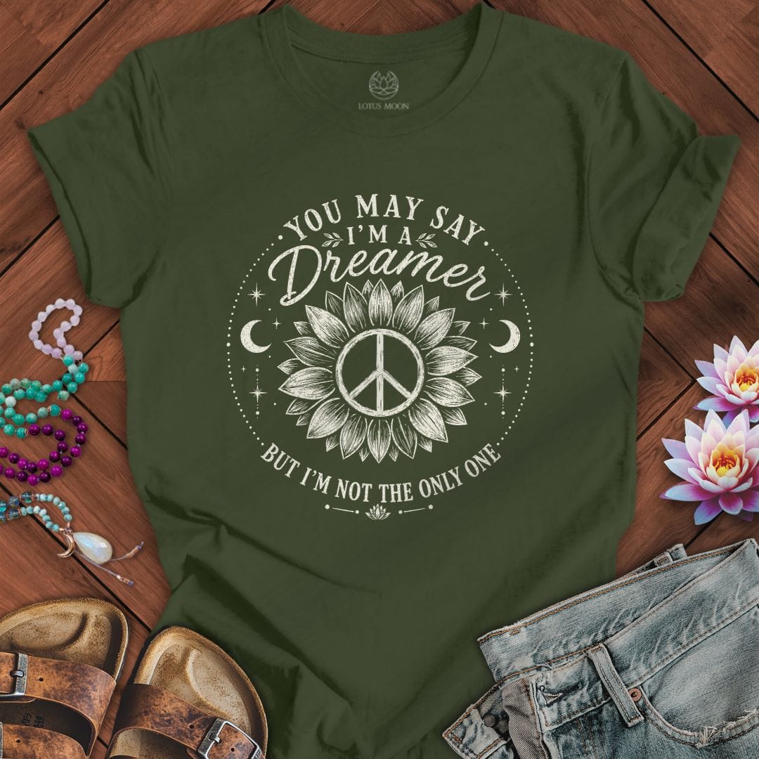 Printify T-Shirt Not The Only One Tee Military Green / S