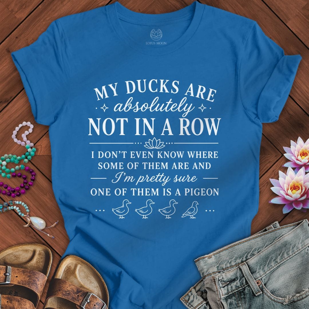 One Is A Pigeon Tee Columbia Blue