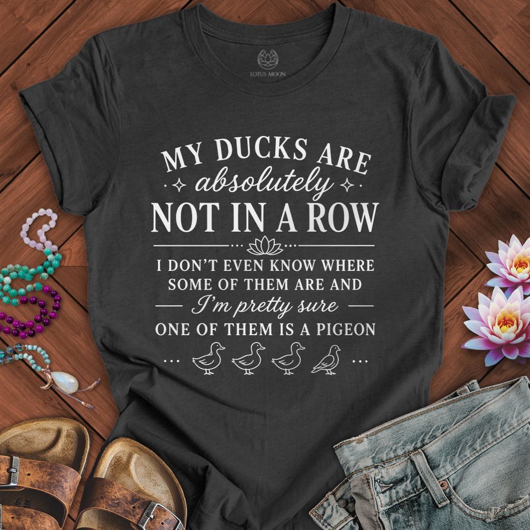 One Is A Pigeon Tee Dark Grey Heather