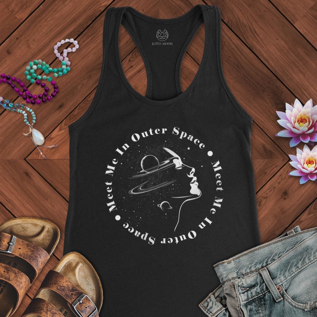 Outer Space Tank Solid Black