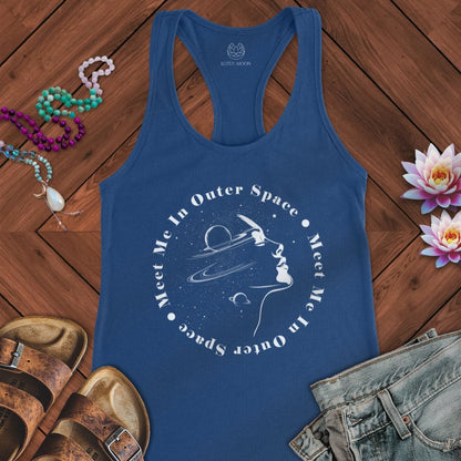 Outer Space Tank Solid Royal