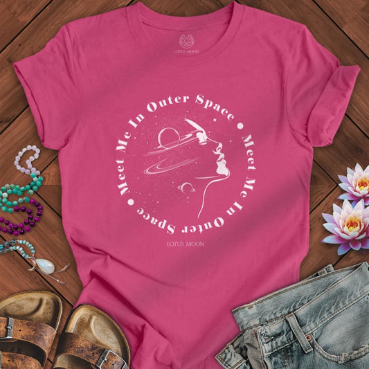 Outer Space Tee Berry