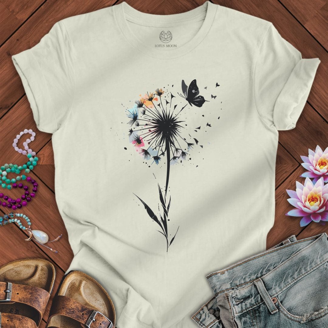 Painted Dandelion Tee Citron