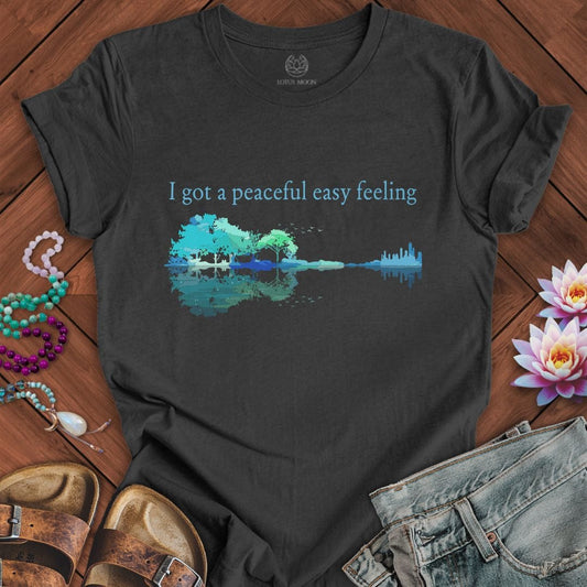 Peaceful Easy Feeling Tee Dark Grey Heather