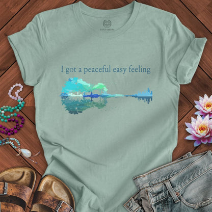 Peaceful Easy Feeling Tee Dusty Blue
