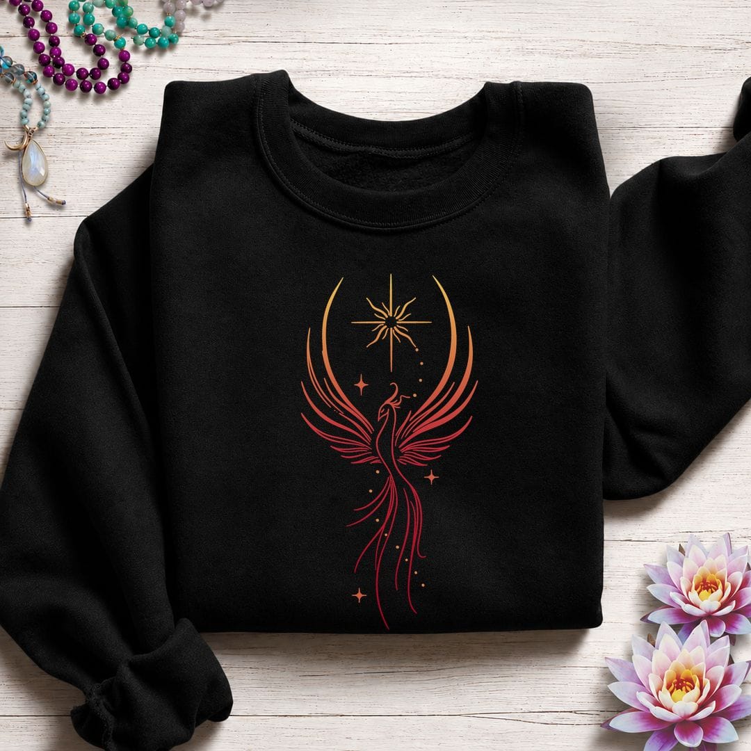 Phoenix Rising Sweatshirt Black