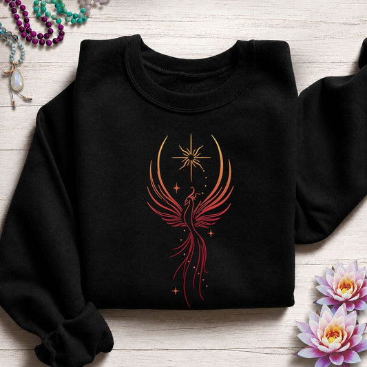Phoenix Rising Sweatshirt Black