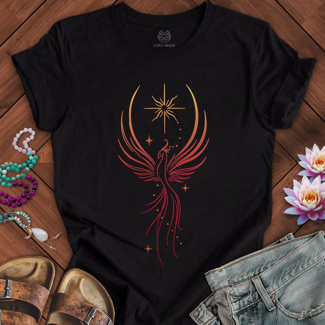 Printify T-Shirt Phoenix Rising Tee Black / S