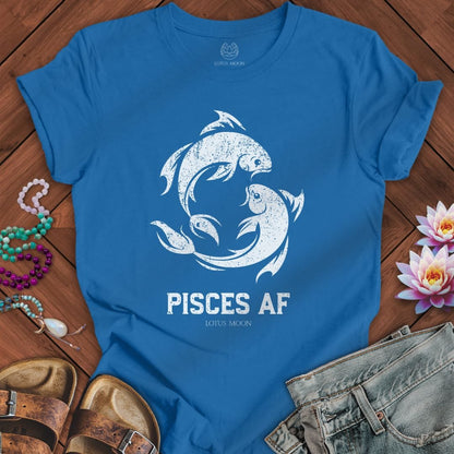 Pisces AF Tee Columbia Blue