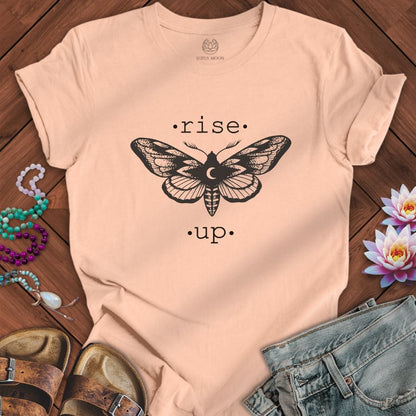 Rise Up Tee Peach