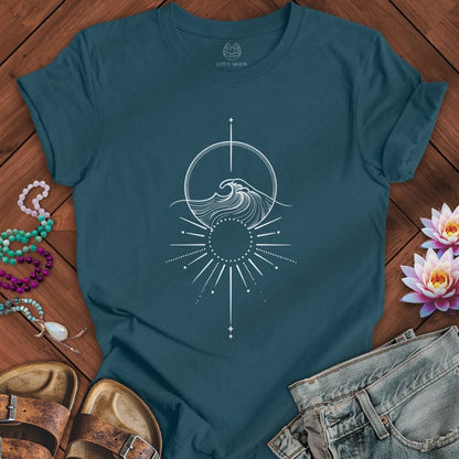 Printify T-Shirt Rising Tide Tee Deep Teal / S