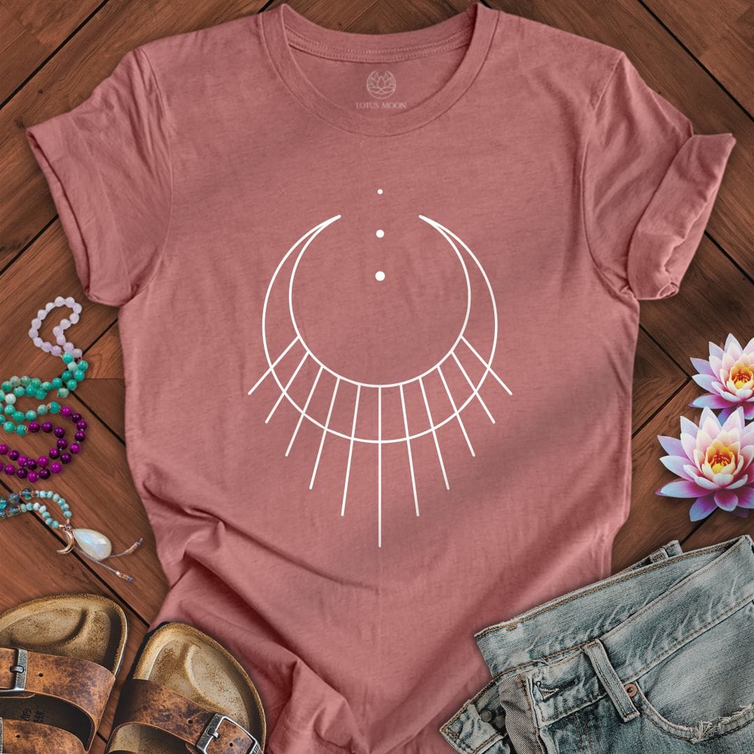 Printify T-Shirt Rising Woman Tee Heather Mauve / S
