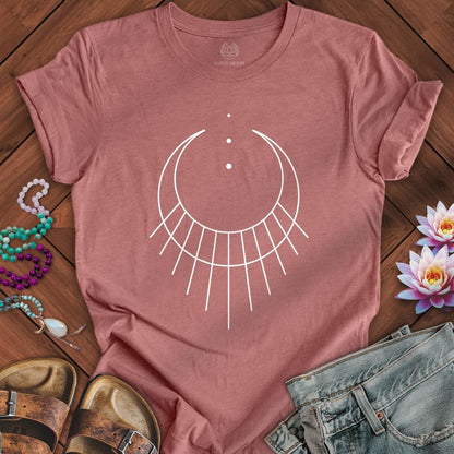 Printify T-Shirt Rising Woman Tee Heather Mauve / S