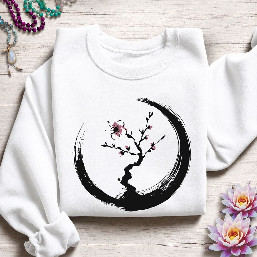 Sakura Enso Sweatshirt White
