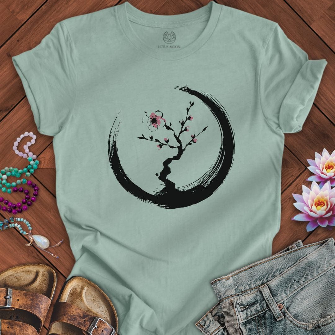 Sakura Enso Tee Dusty Blue