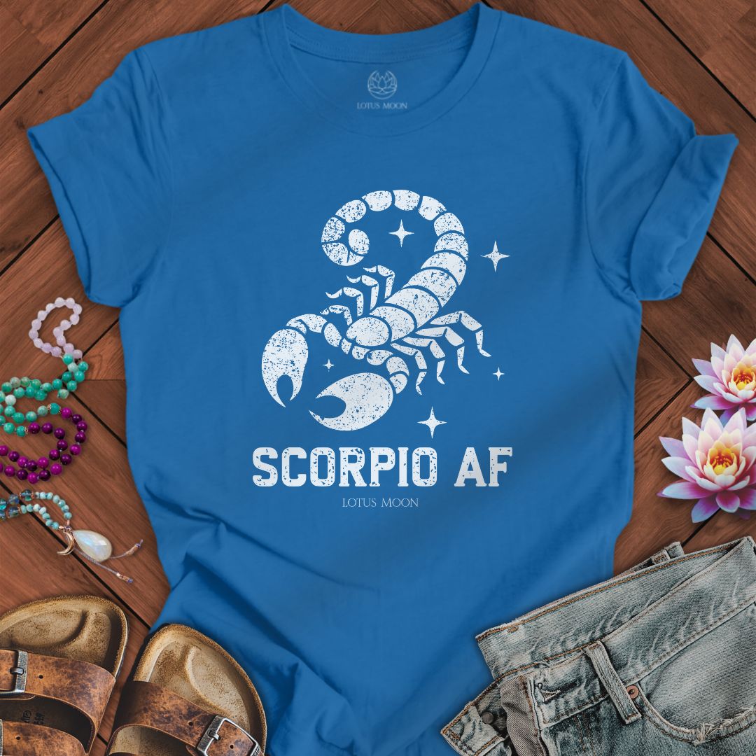 Scorpio AF Tee Columbia Blue