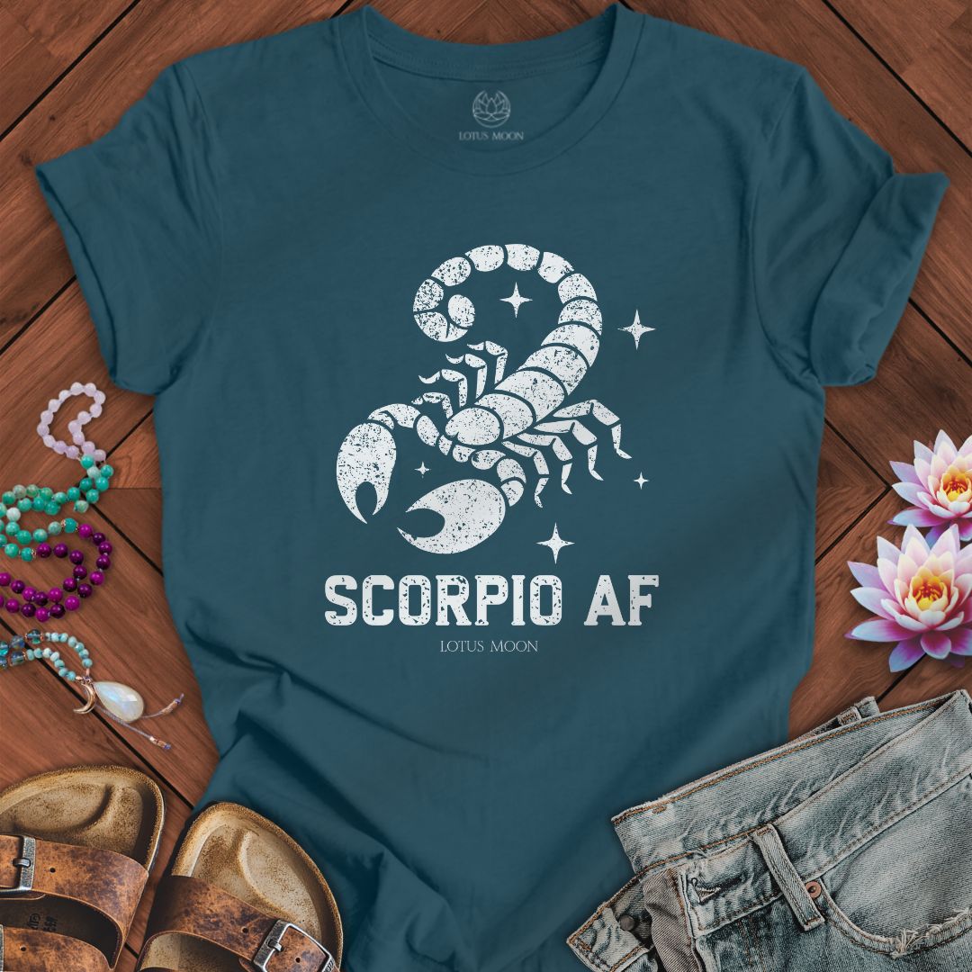 Scorpio AF Tee Deep Teal