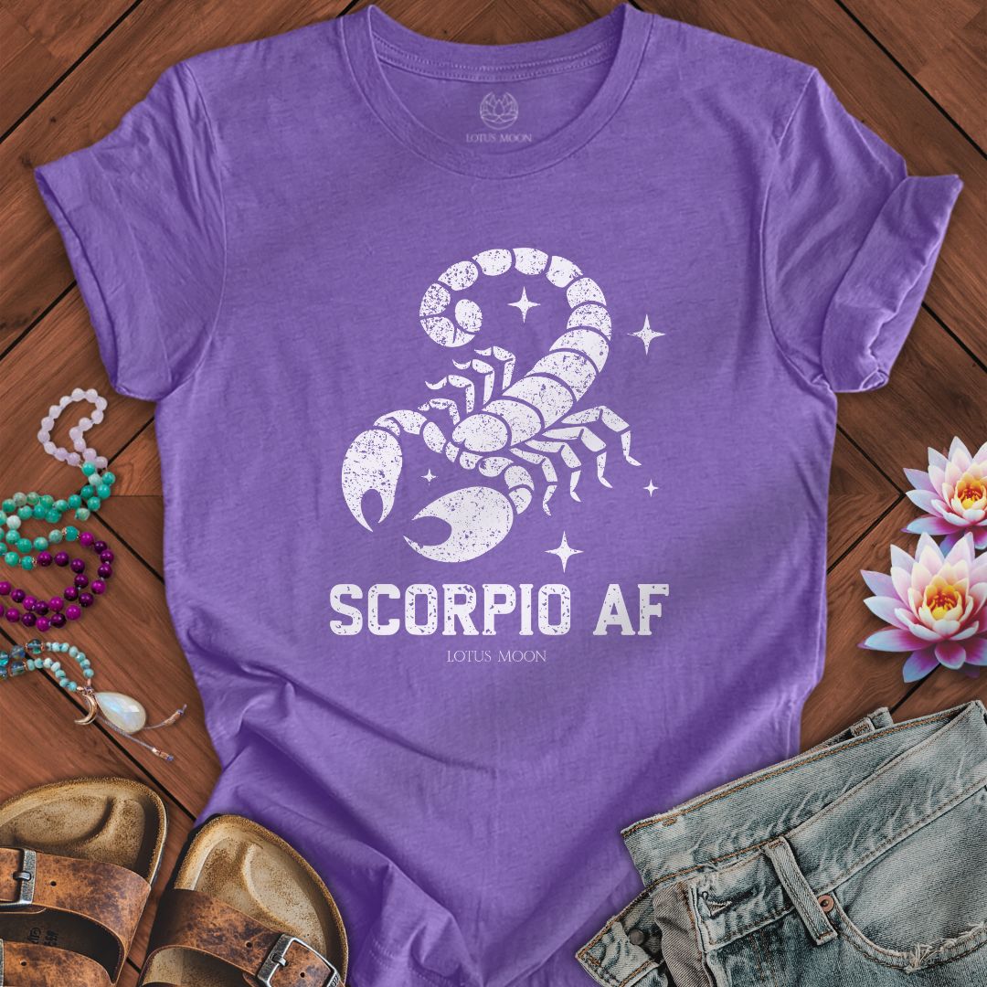 Scorpio AF Tee Heather Team Purple