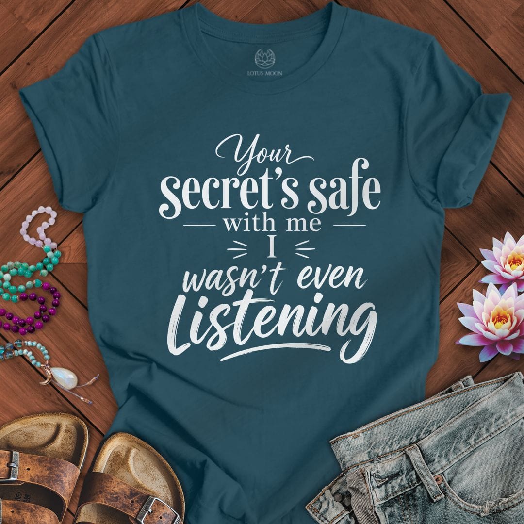 Secret's Safe Tee Deep Teal