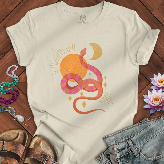 Solar Serpent Tee Natural