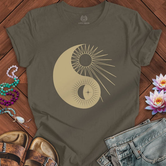 Solar Yin Yang Tee Army