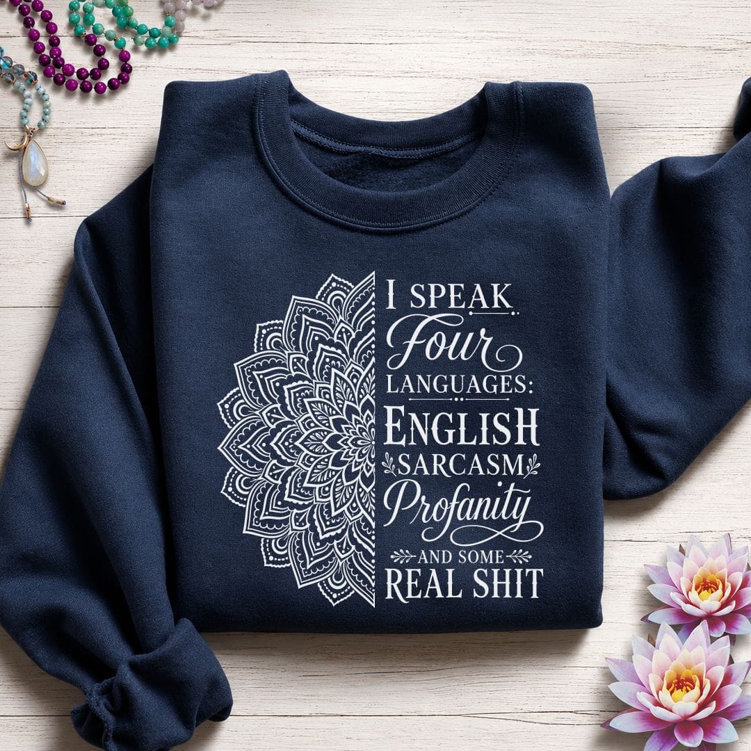 Some Real Shit Sweatshirt Navy