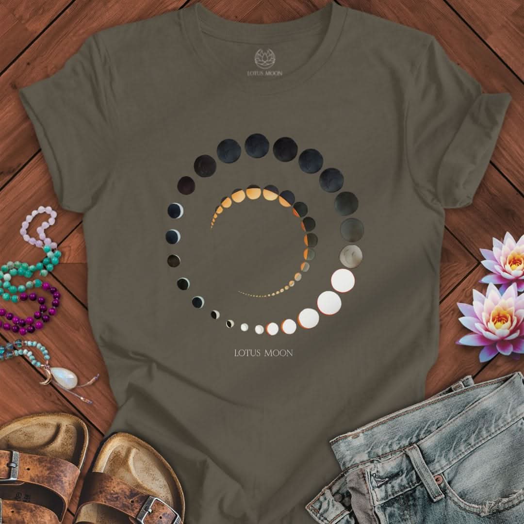 Spiral Moons Tee Army