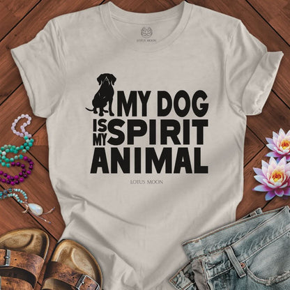Spirit Dog Tee Heather Dust