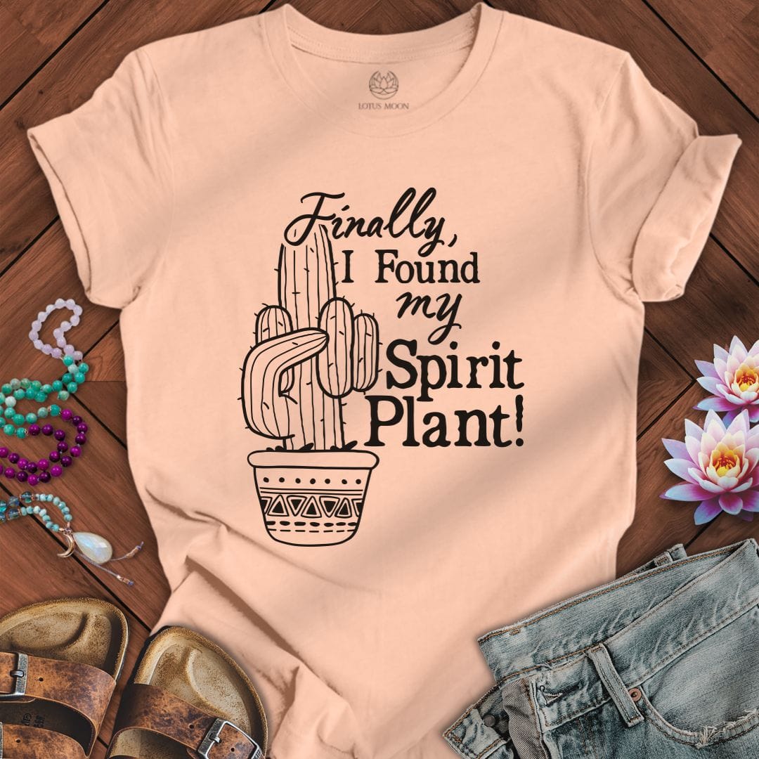 Spirit Plant Tee Peach