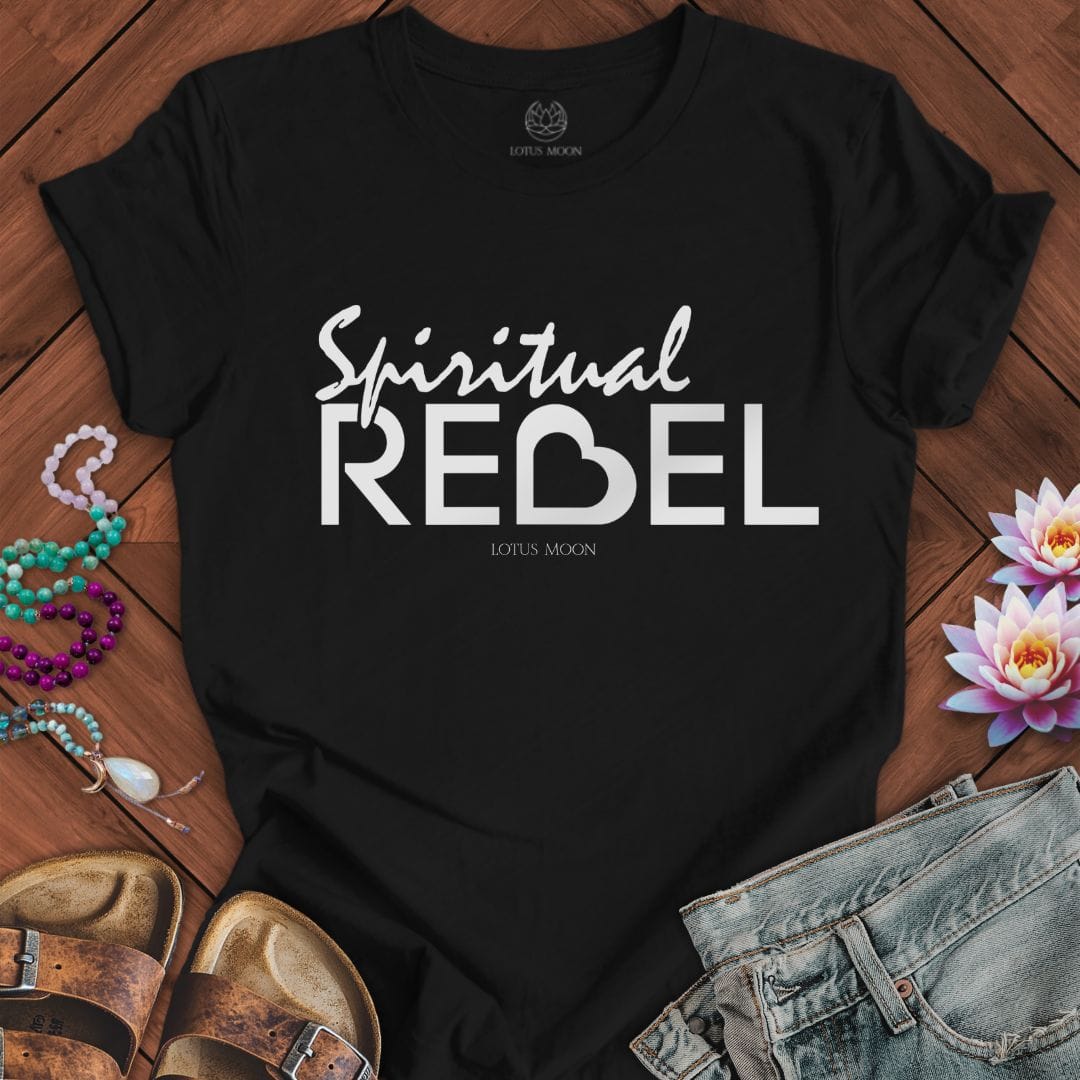 Spiritual Rebel Tee Black Heather