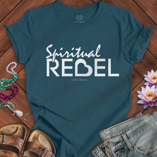 Spiritual Rebel Tee Deep Teal