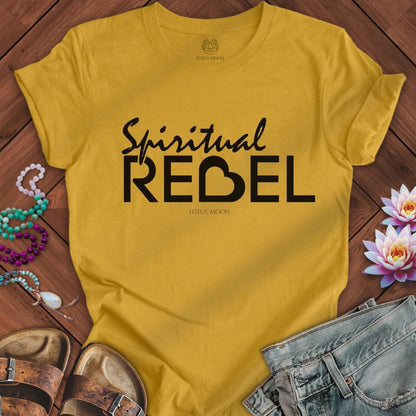Spiritual Rebel Tee Heather Mustard