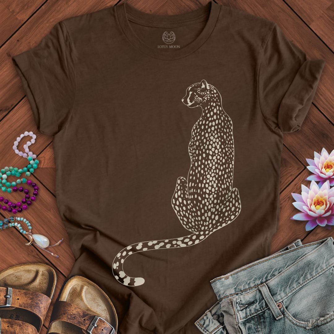 Spotted Lady Tee Heather Brown
