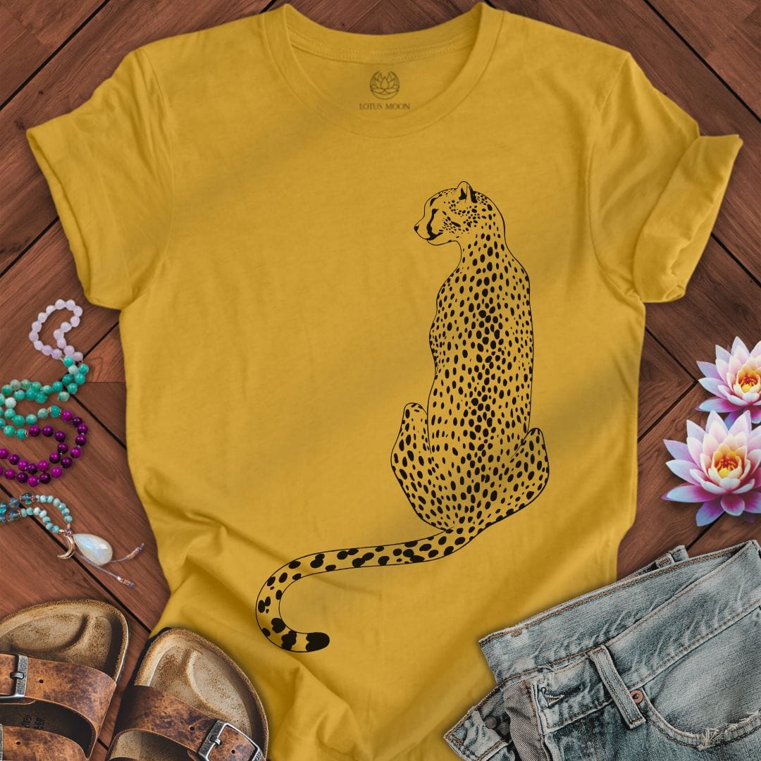 Spotted Lady Tee Heather Mustard