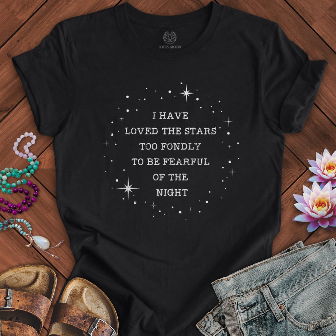 Star Love Tee Solid Black Blend