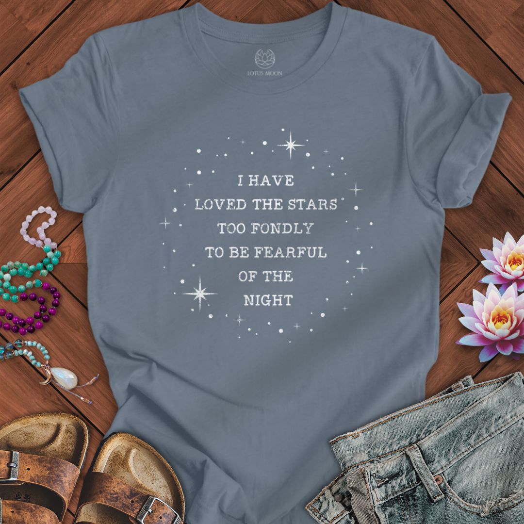Star Love Tee Steel Blue