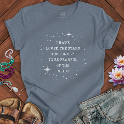 Star Love Tee Steel Blue