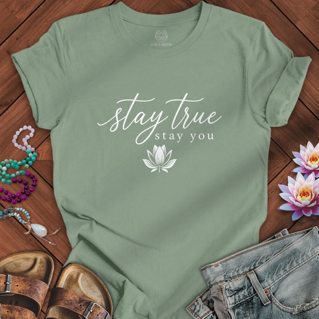 Stay True Tee Sage